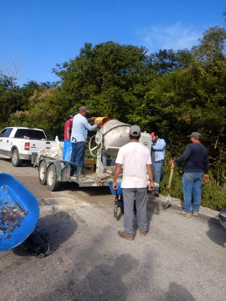 Lo anterior con la finalidad de que la carretera vuelva a estar en condiciones transitables