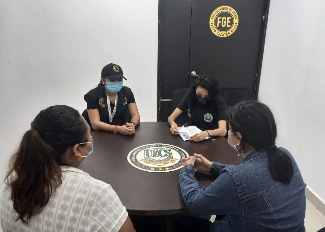 Tras un fuerte operativo y con base en las investigaciones se corroboró que la joven se encontraba en Cancún