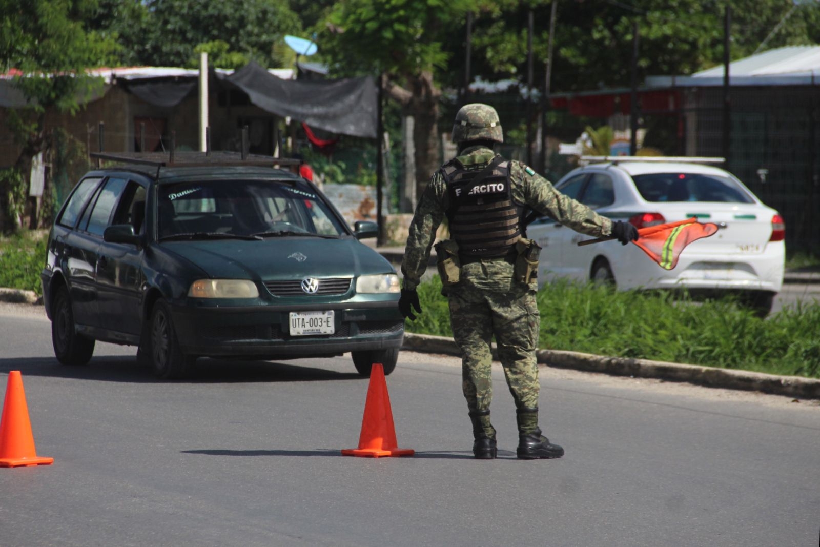 Hasta el momento no se reportan incidentes y los conductores cooperan con las autoridades