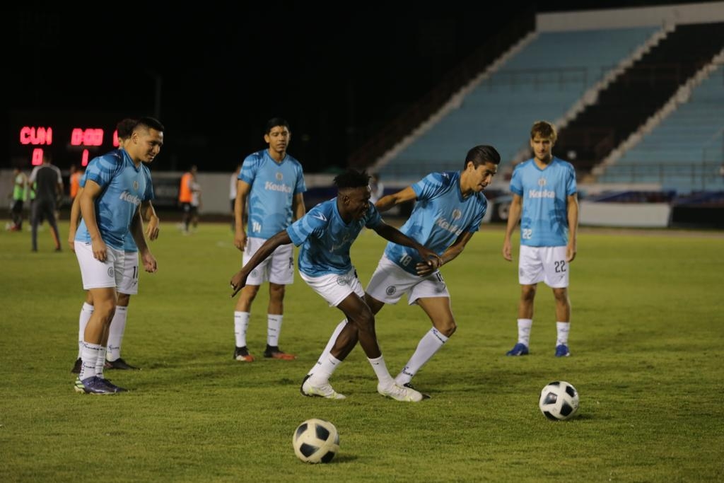 El encuentro se lleva a cabo en la casa de la Ola Futbolera, el estadio Andrés Quintana Roo El encuentro se lleva a cabo en la casa de la Ola Futbolera, el estadio Andrés Quintana Roo
