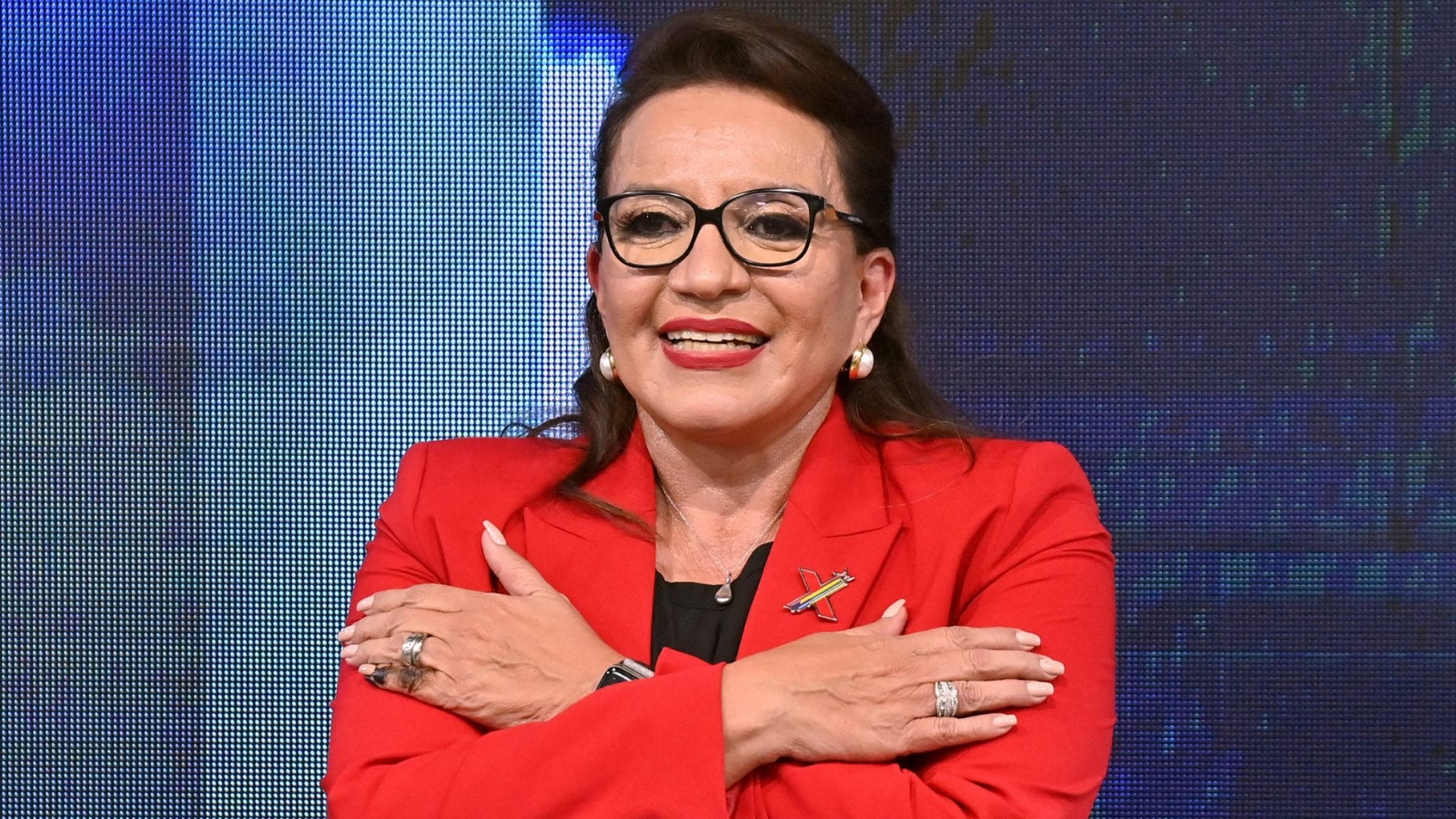 La candidata está cerca de ser la primera mujer presidenta del país