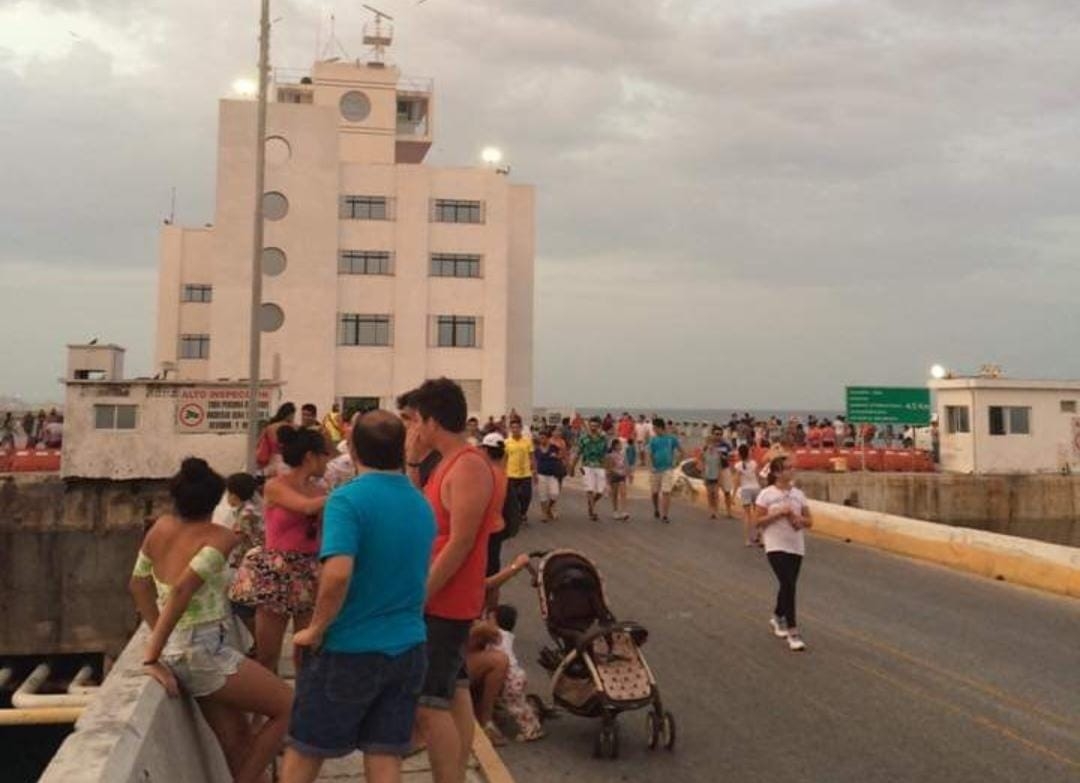 Es la primera vez que se abre el Muelle desde 2019