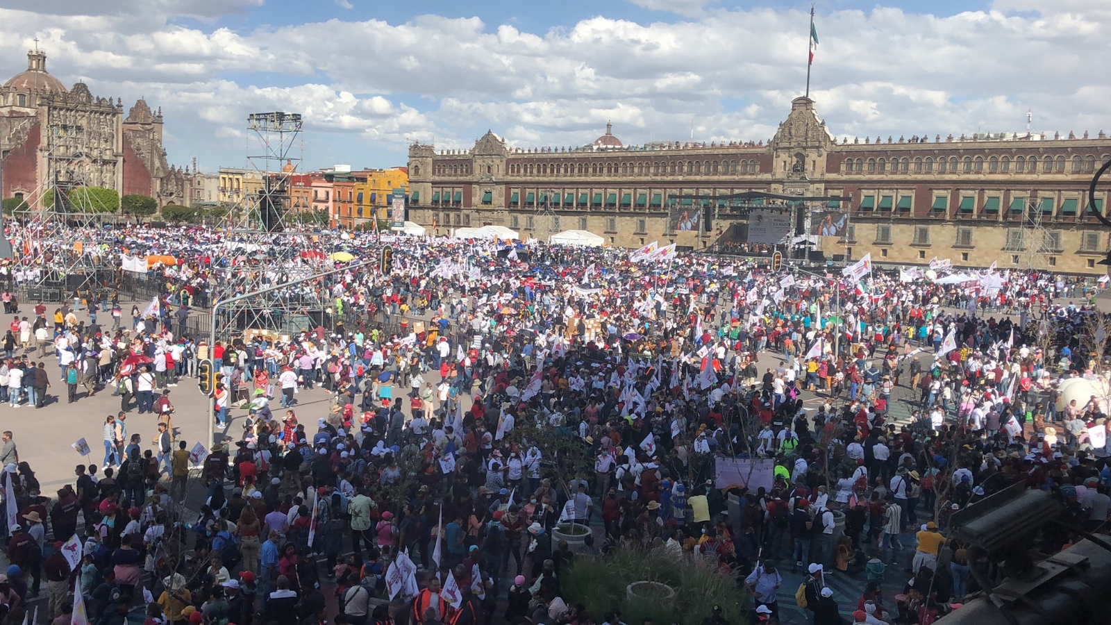 Con mariachi arranca AMLO Fest por 3 años de gobierno Con mariachi arranca AMLO Fest por 3 años de gobierno
