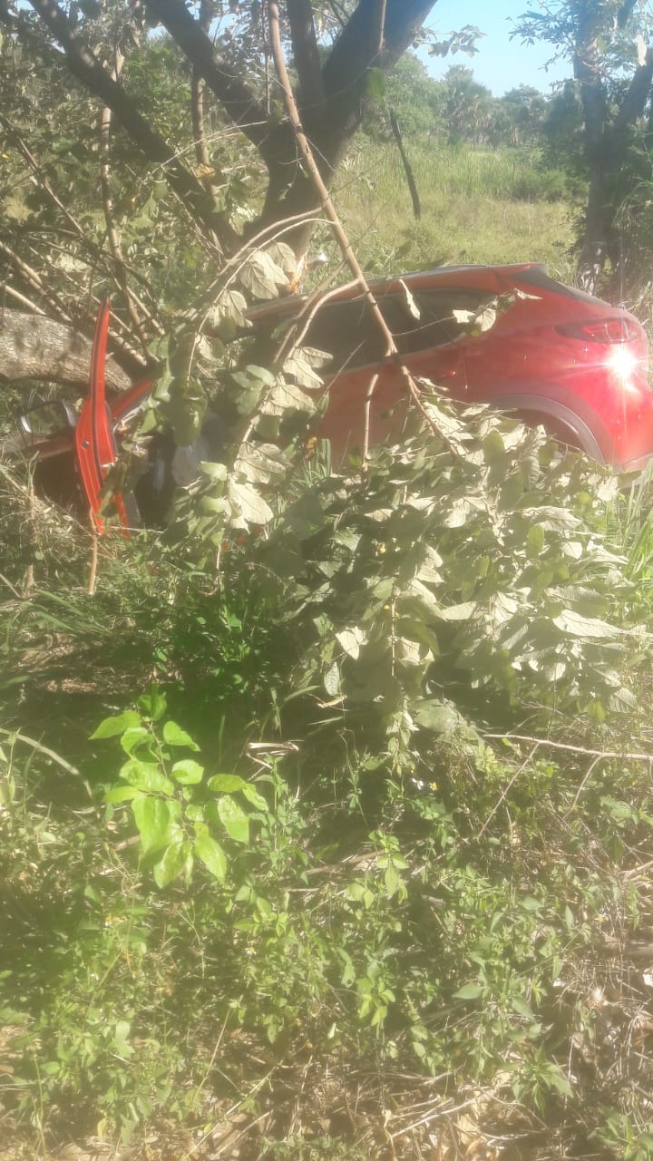 Los hechos ocurrieron cerca de las 10:50 horas de la mañana cuando un hombre circulaba a bordo de una Camioneta Hyundai