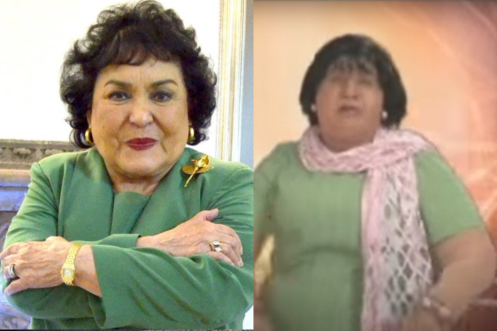 Carmen Salinas no emitió comentarios sobre el personaje de Jesús Guzmán que la parodió en TV Azteca