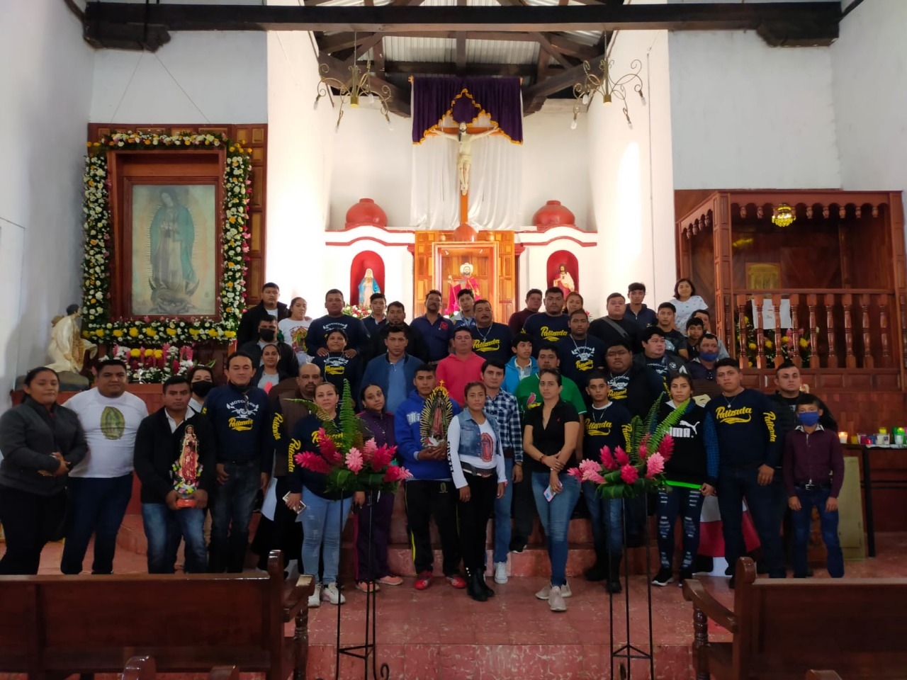 La gente de Palizada acudió a las celebraciones de la Virgen