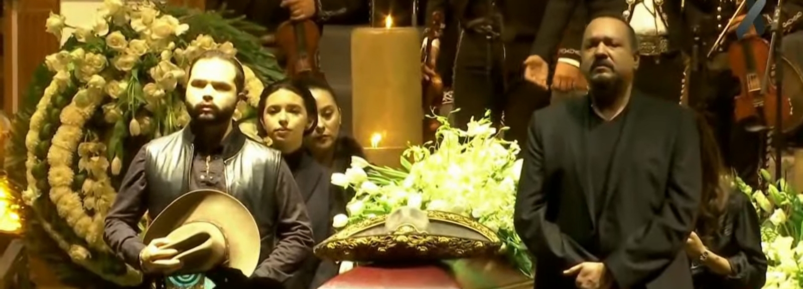 La familia Aguilar se hizo presente