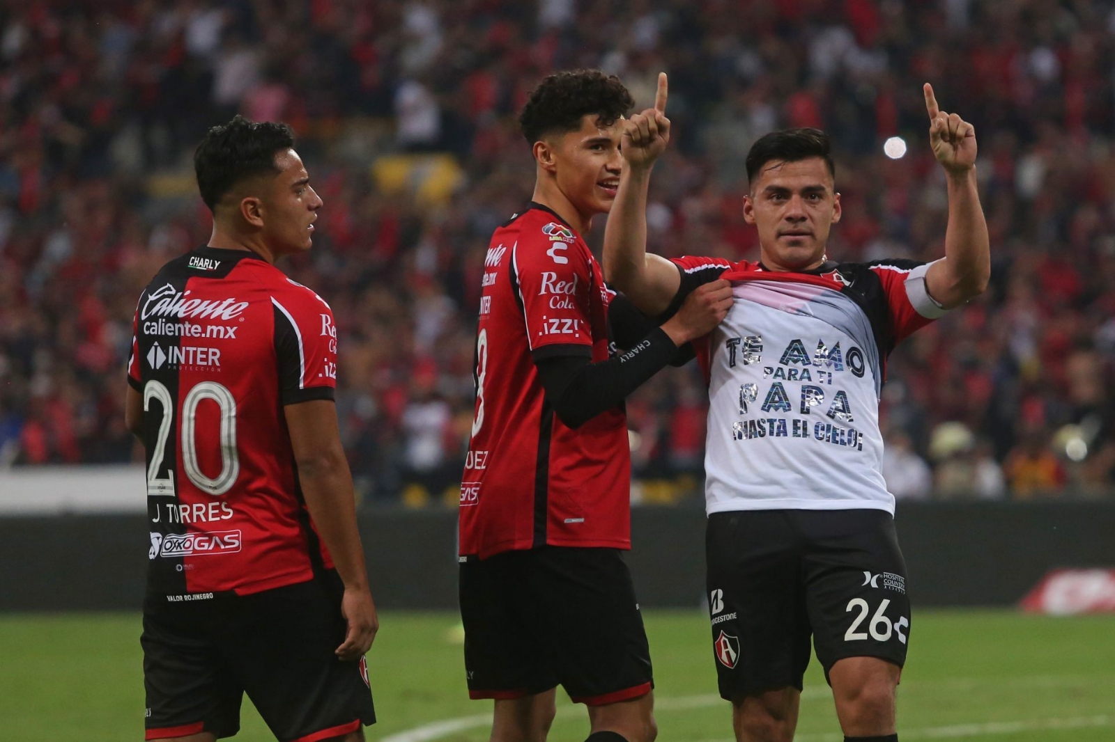 El Atlas celebró su título por todo lo alto
