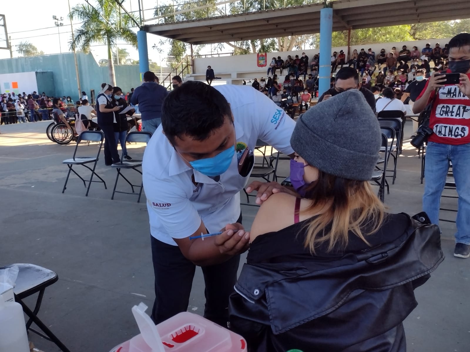 Los menores de la Zona Maya de Quintana Roo recibirán la vacuna Pfizer-BioNTech en los módulos de inoculación