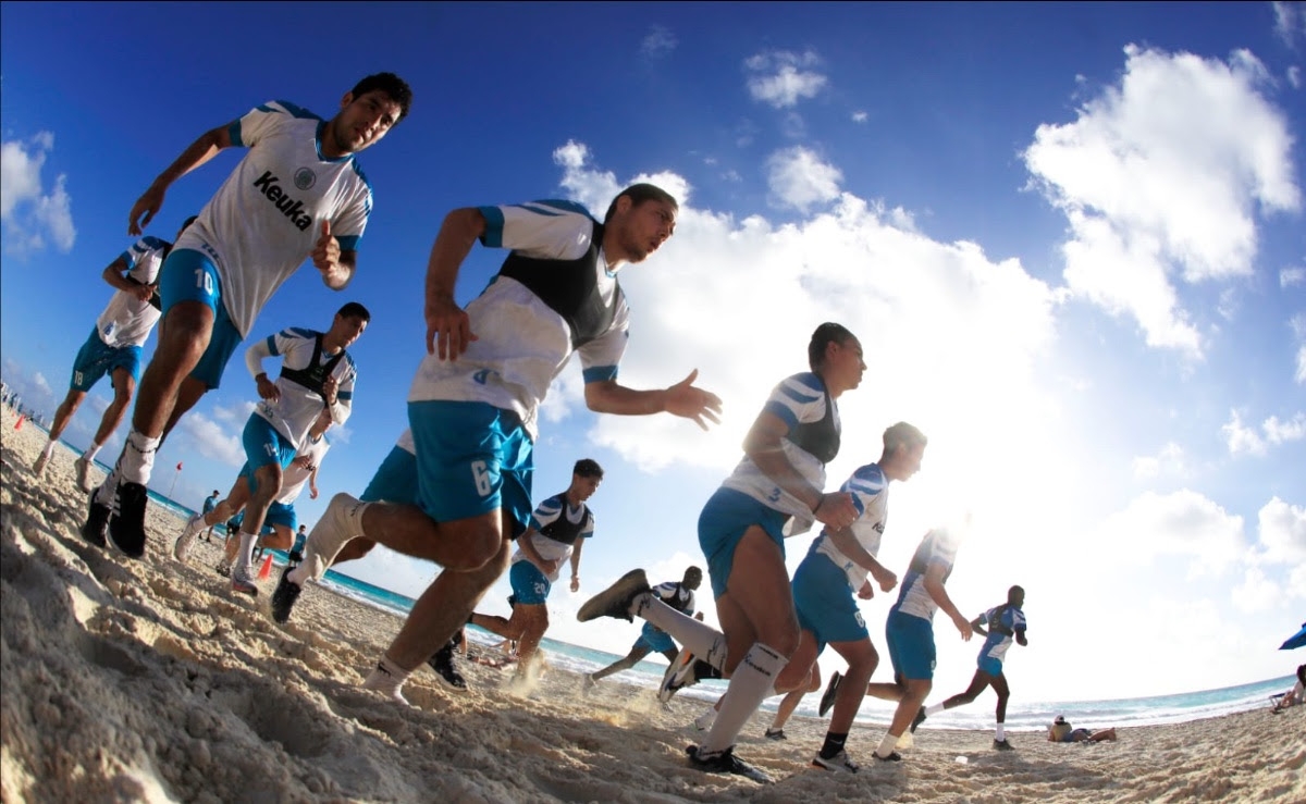 El Cancún FC regresa a las cargas fuertes de trabajo físico luego de unas semanas de vacaciones