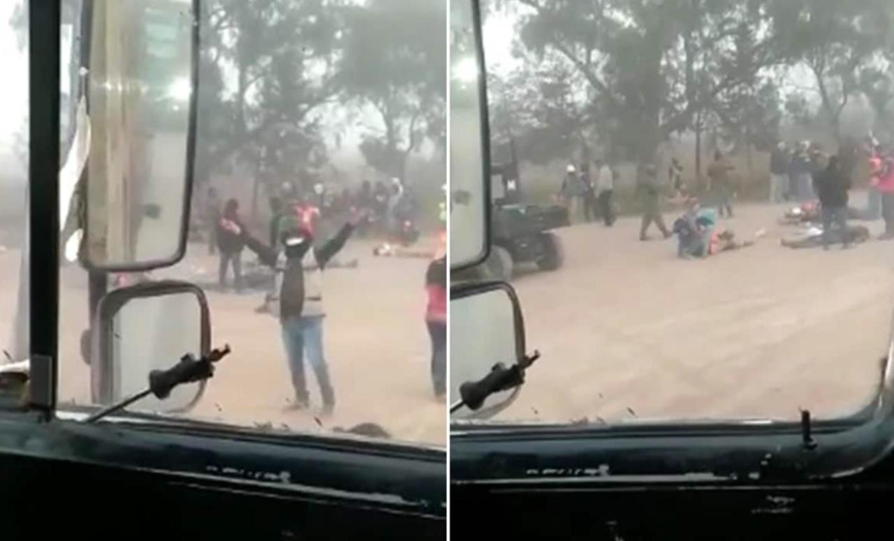 La mañana de este miércoles ocurrió un accidente en la zona de construcción del Aeropuerto Internacional Felipe Ángeles (AIFA) en Santa Lucía, Estado de México