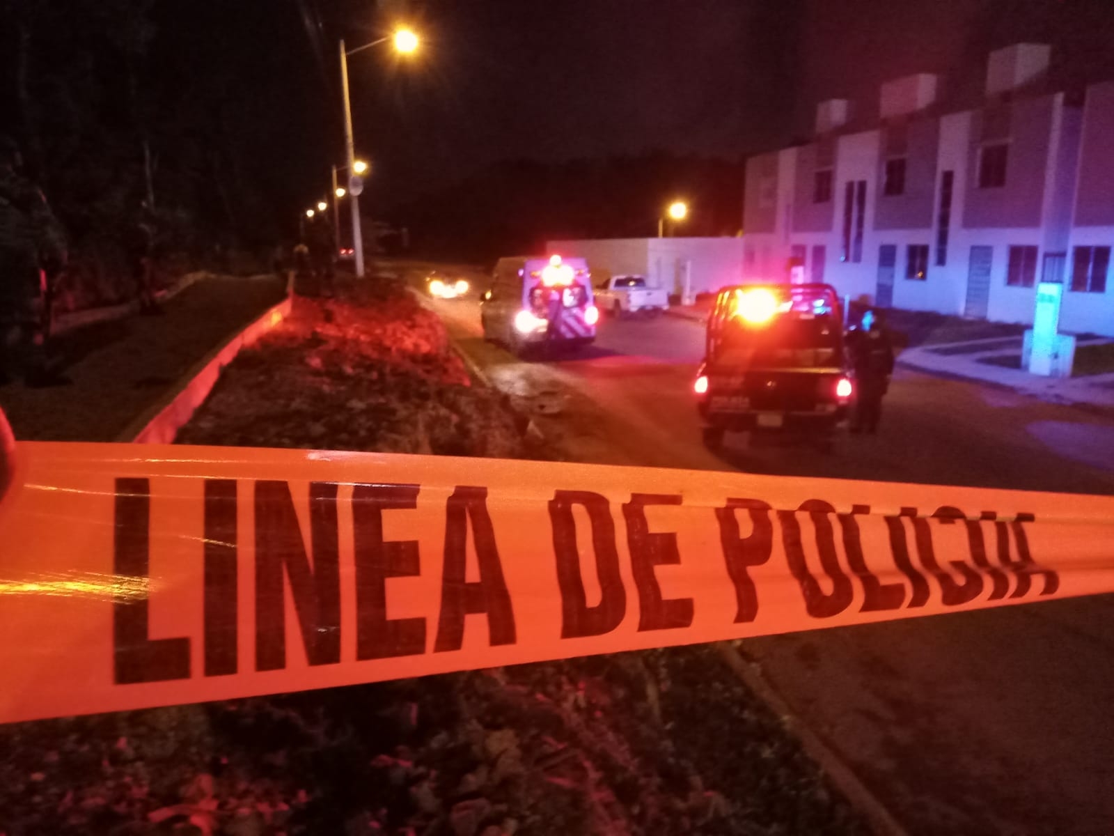 El lugar llegaron elementos de la Policía Quintana Roo, el Ejercicio Mexicano, la Policía Ministerial, y paramédicos El lugar llegaron elementos de la Policía Quintana Roo, el Ejercicio Mexicano, la Policía Ministerial, y paramédicos