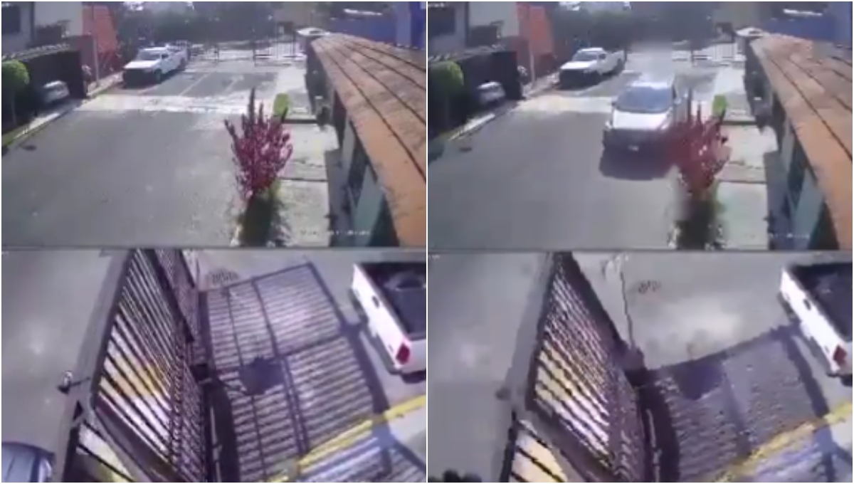 Dos ladrones intentaron asaltar a una mujer que conducía una camioneta en la colonia Laderas de San Mateo Dos ladrones intentaron asaltar a una mujer que conducía una camioneta en la colonia Laderas de San Mateo