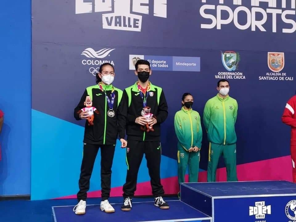 El dupla mexicana consiguió la ventaja en el primer set por parcial de 11-6