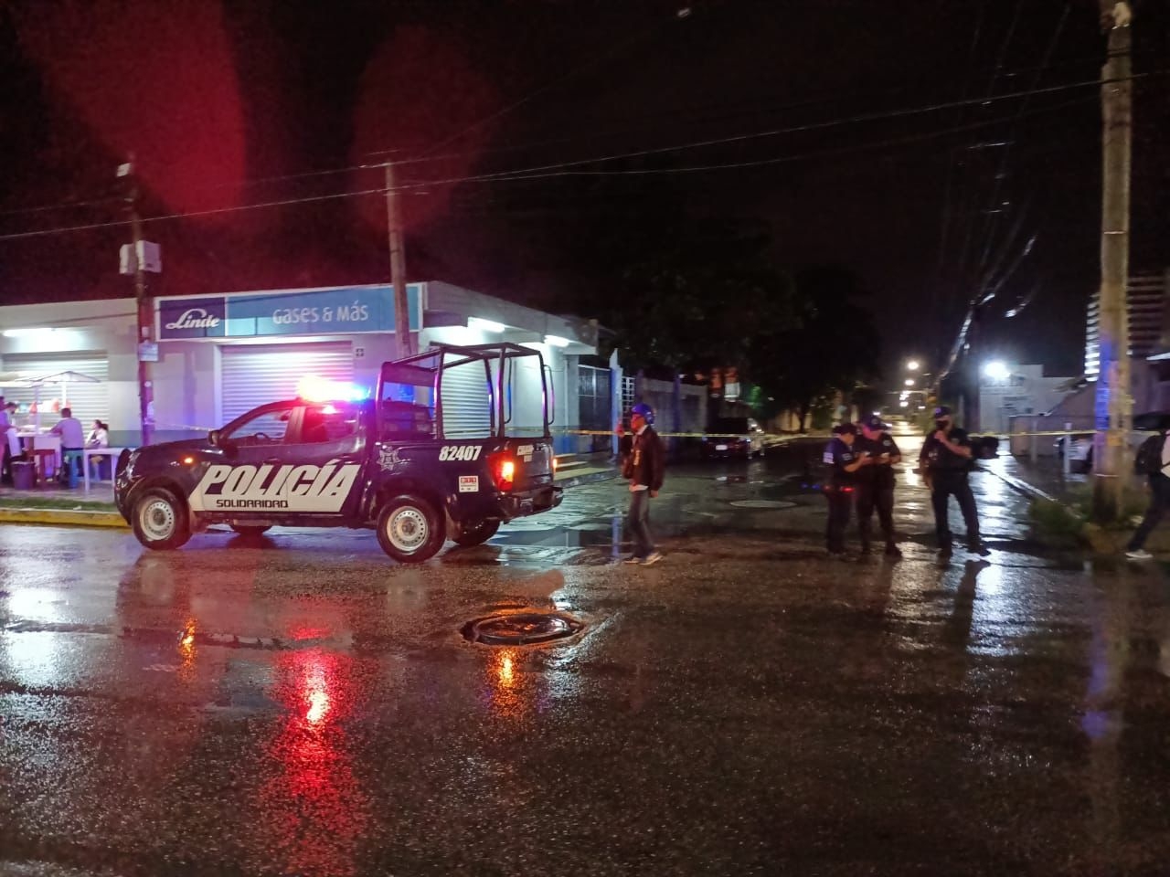 Los hechos ocurrieron sobre la avenida Juárez con avenida 55 de Playa del Carmen Los hechos ocurrieron sobre la avenida Juárez con avenida 55 de Playa del Carmen
