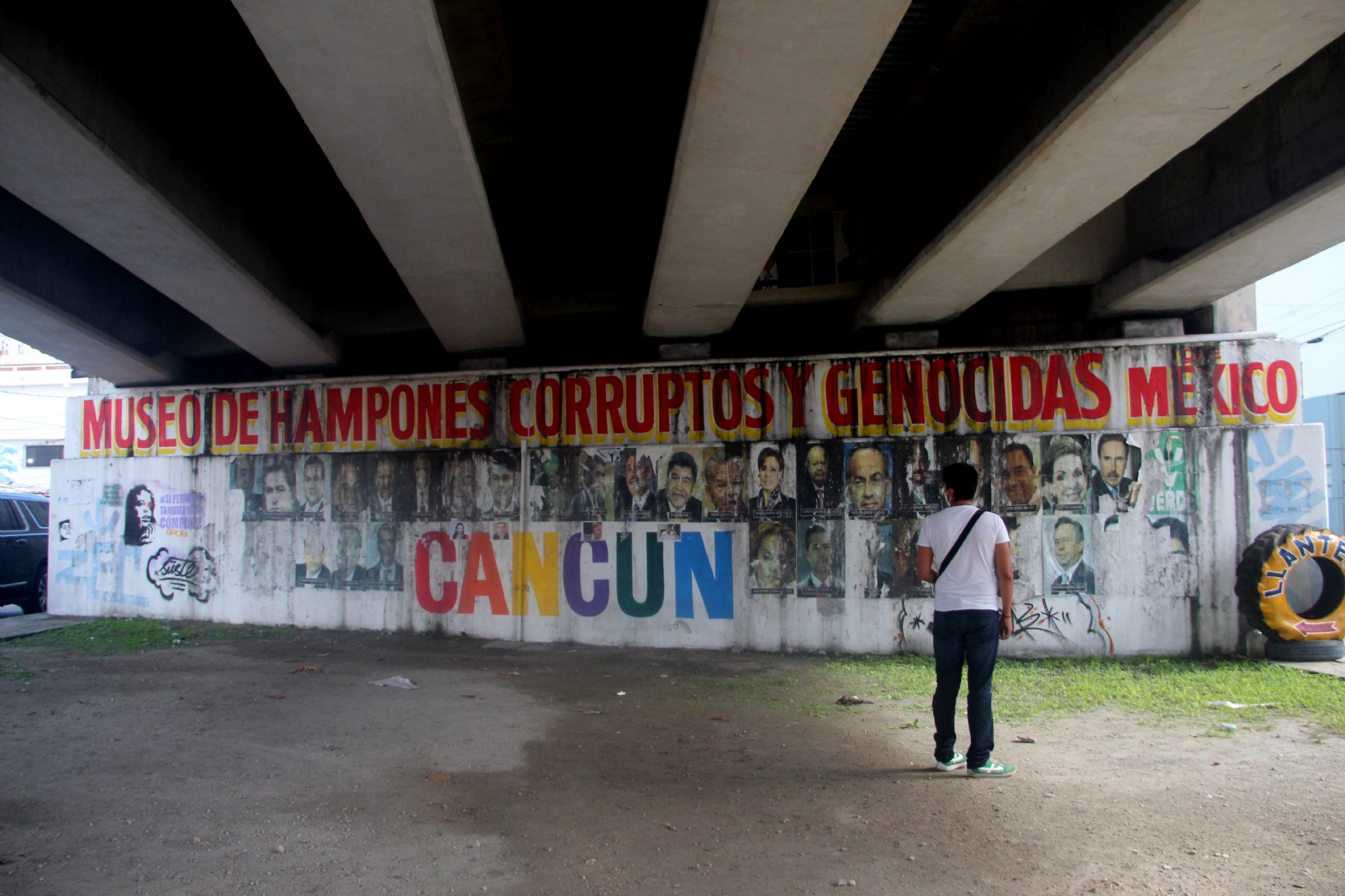 El 'Museo de Hampones, y Corruptos de México', en Cancún alberga funcionarios y políticos de todo el país y época