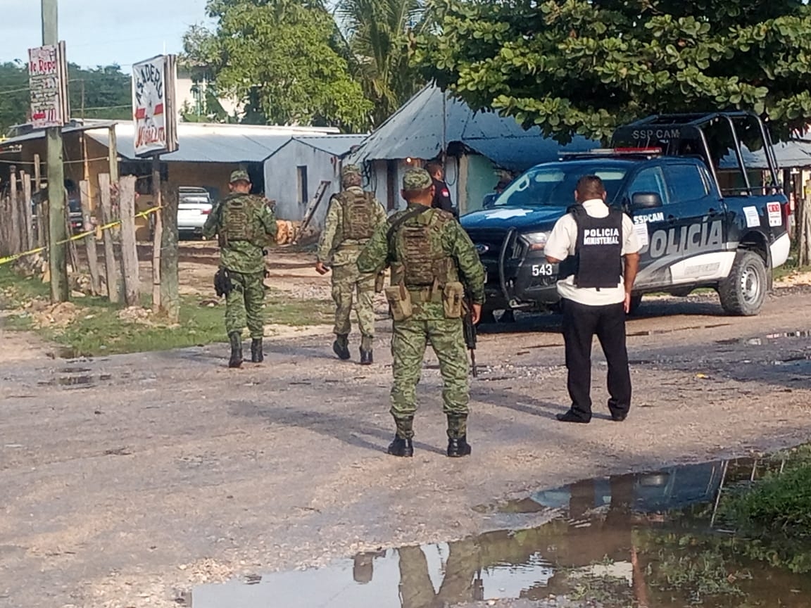 Al lugar llegaron elementos policiales, así como el Servicio Médico Forense