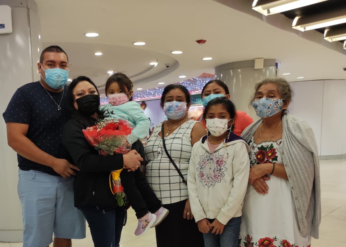 Rosa Che Noh es originaria de Peto, Yucatán, y estuvo viviendo en Santa Rosa, California, en casa de una de sus hijas