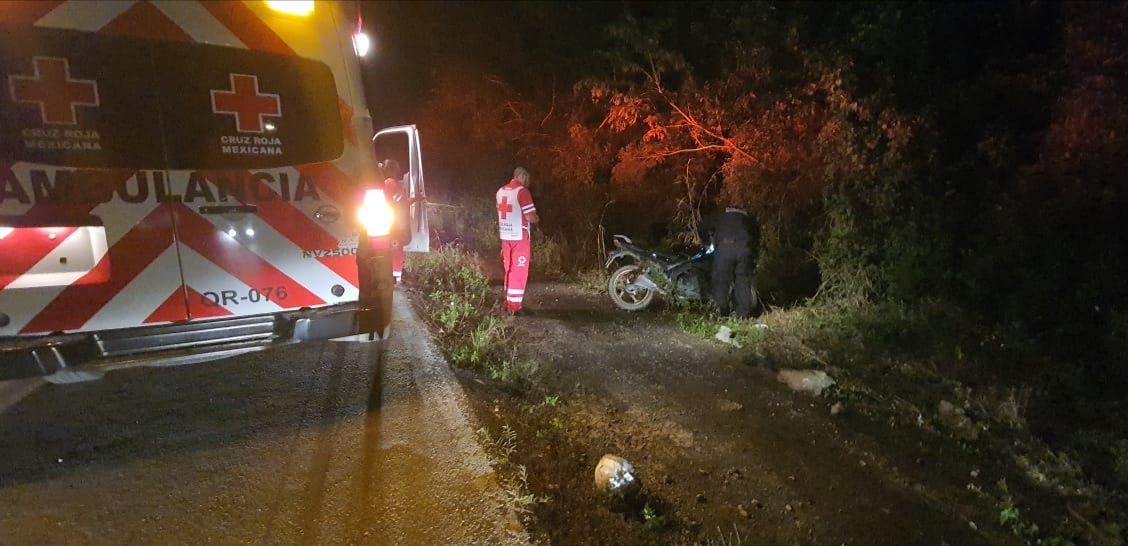 El joven aseguró que se encontraba en buenas condiciones y se negó a ser trasladado al Hospital de Cozumel