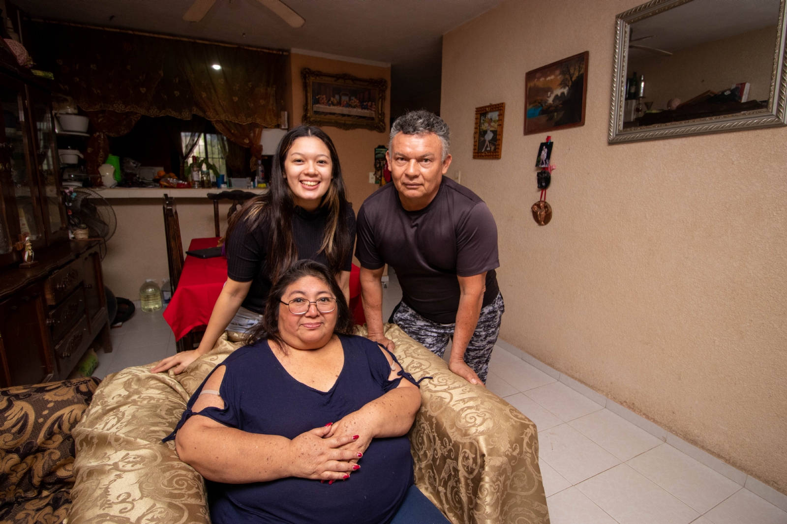 “En su momento pensé no volver a ver a mi familia, pues cuando me subieron a la ambulancia no pude despedirme de ellos", comentó