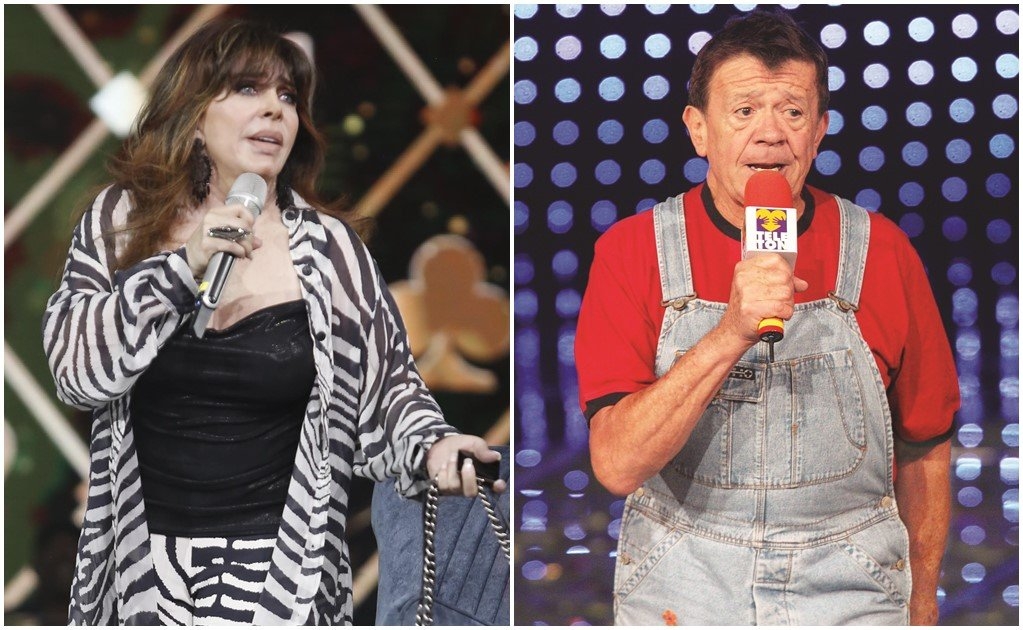 Verónica Castro permaneció trabajando en el programa En Familia con Chabelo hasta el año de 1974.