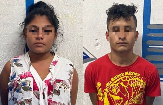 Al realizar una inspección al automóvil encontraron 15 bolsas con polvo blanco al parecer cocaína entre otras sustancias