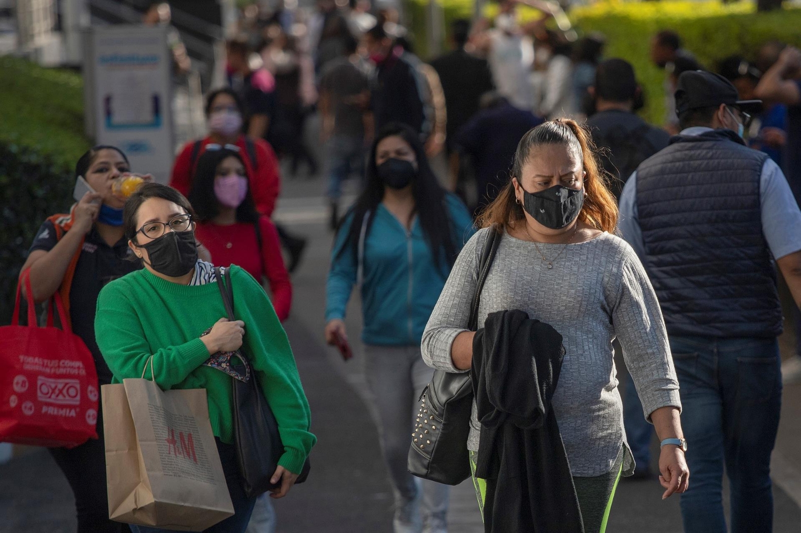 México ha registrado más de 40 casos contagiados de la variante ómicron. Foto: EFE/Madla Hartz México ha registrado más de 40 casos contagiados de la variante ómicron. Foto: EFE/Madla Hartz