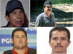 Los 4 capos mexicanos más buscados por la DEA