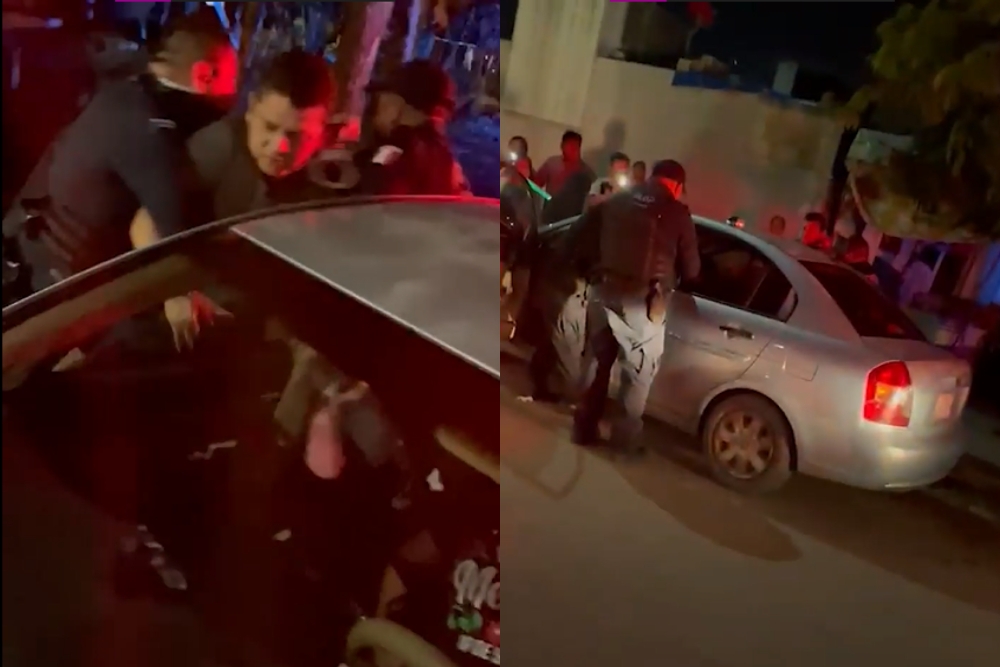 El presunto abuso de autoridad ocurrió la noche del 2 de diciembre en Cancún, según versión de los vecinos