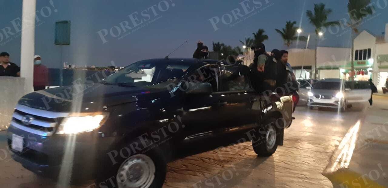 Hasta el momento no se ha emitido información oficial al respecto, para conocer las cantidades de droga y armas decomisadas