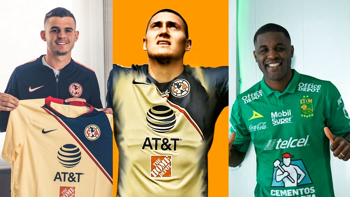 Estos son los cinco fichajes más caros de la Liga MX Estos son los cinco fichajes más caros de la Liga MX