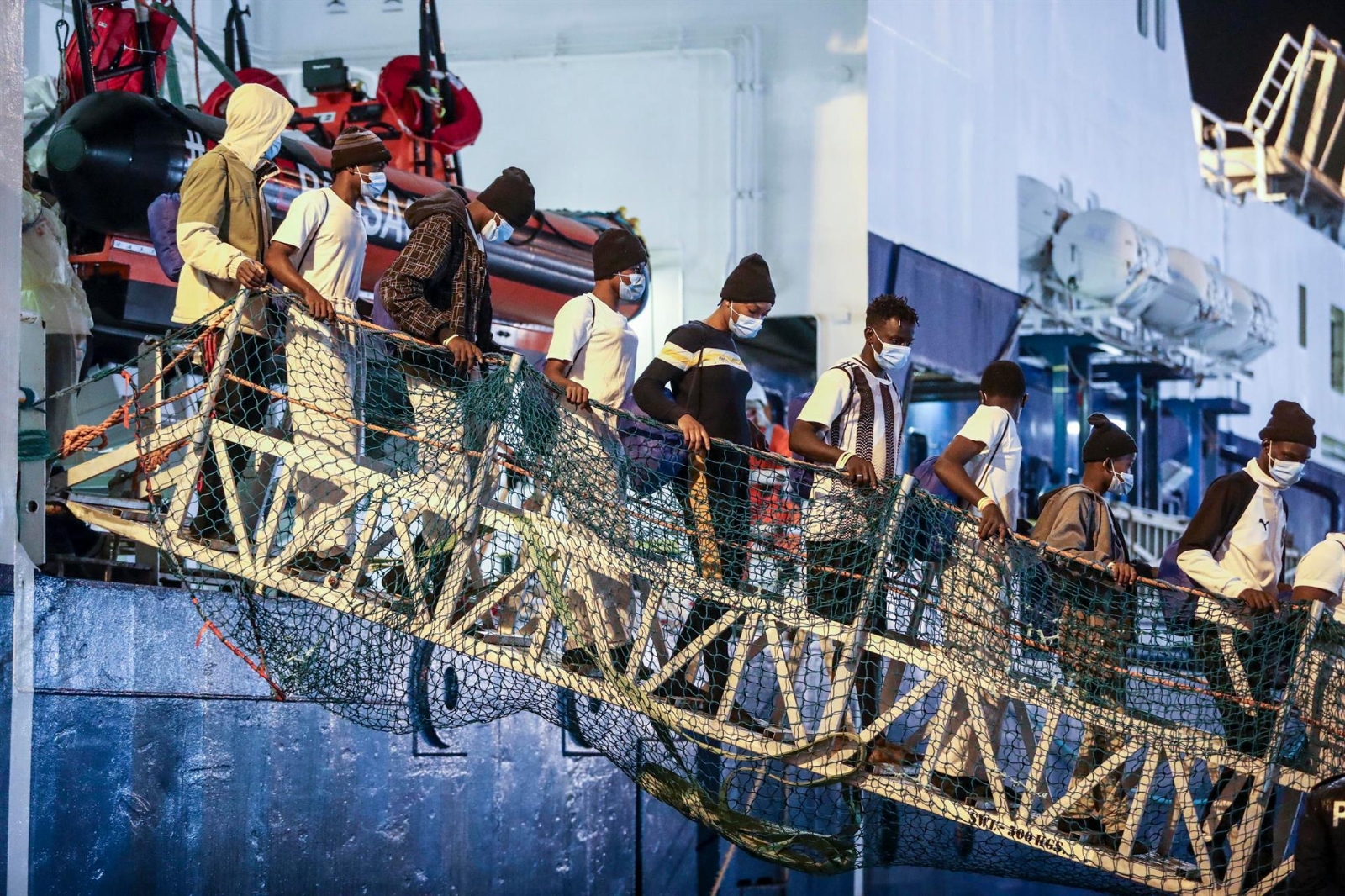 La última semana fueron rescatados en el Mediterráneo más de 500 migrantes. Foto: EFE La última semana fueron rescatados en el Mediterráneo más de 500 migrantes. Foto: EFE