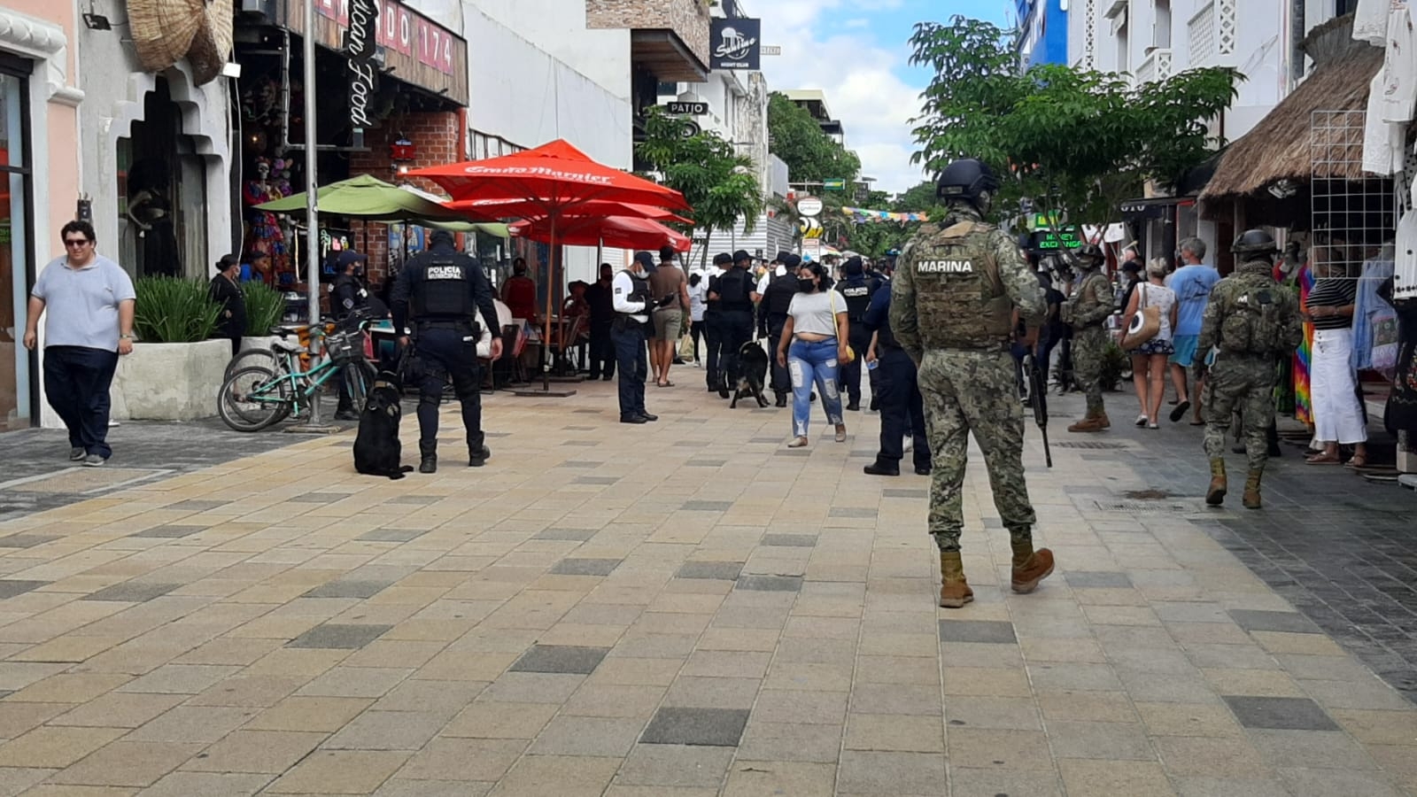 Personal de la Guardia Nacional ya recibió cursos de capacitación de acercamiento turístico en Playa del Carmen Personal de la Guardia Nacional ya recibió cursos de capacitación de acercamiento turístico en Playa del Carmen