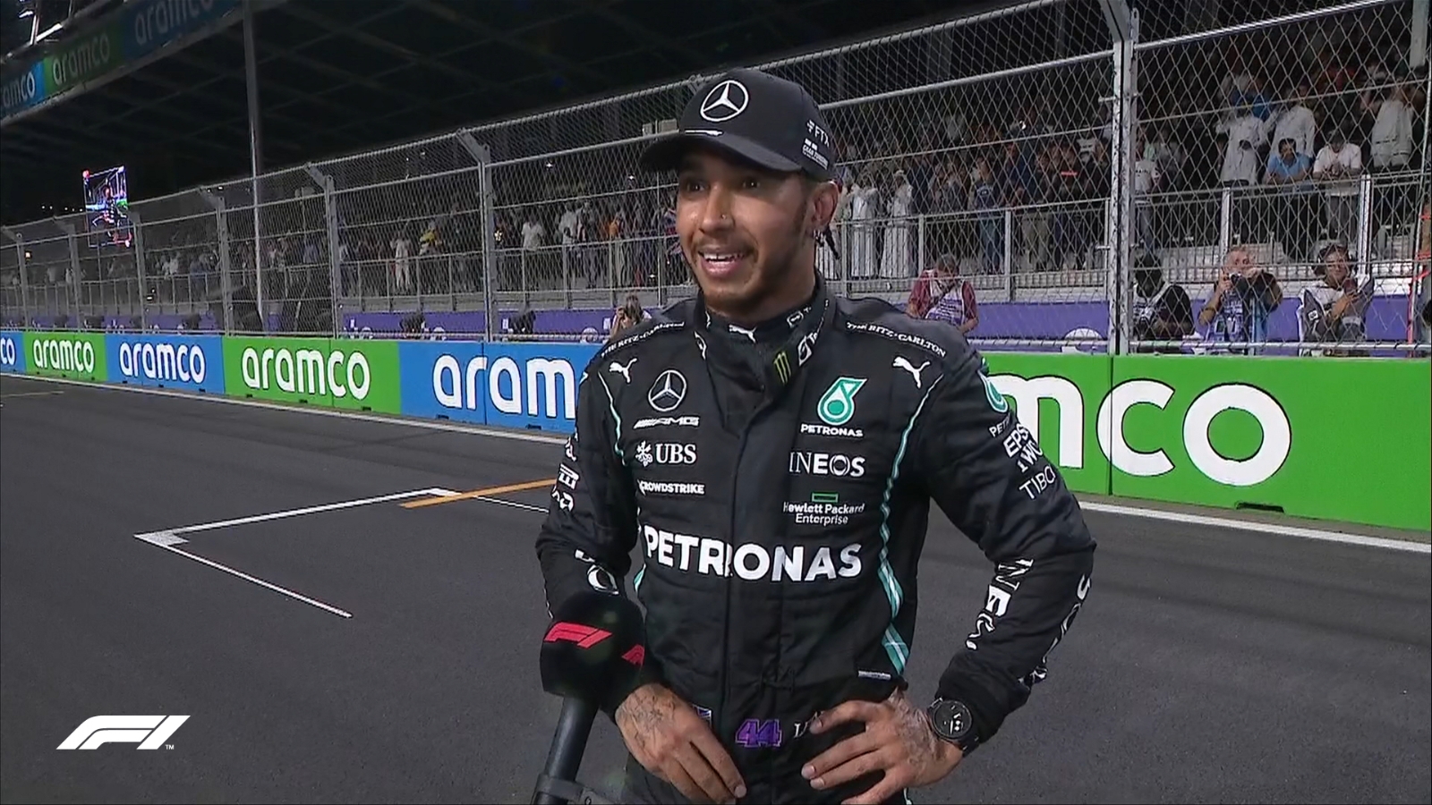 Hamilton se llevó la prueba del Gran Premio de Arabia Saudita
