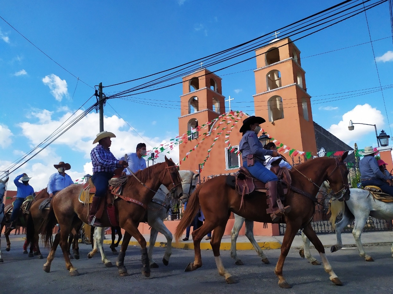 La cabalgata en hopnor de la