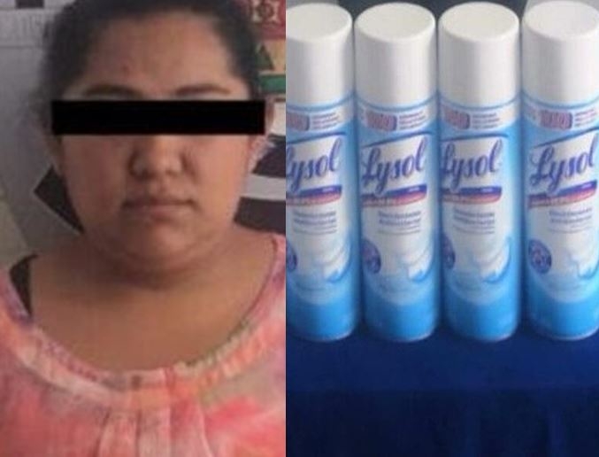 Personal de seguridad del comercio informaron a los policías que la mujer fue detectada por las cámaras de video