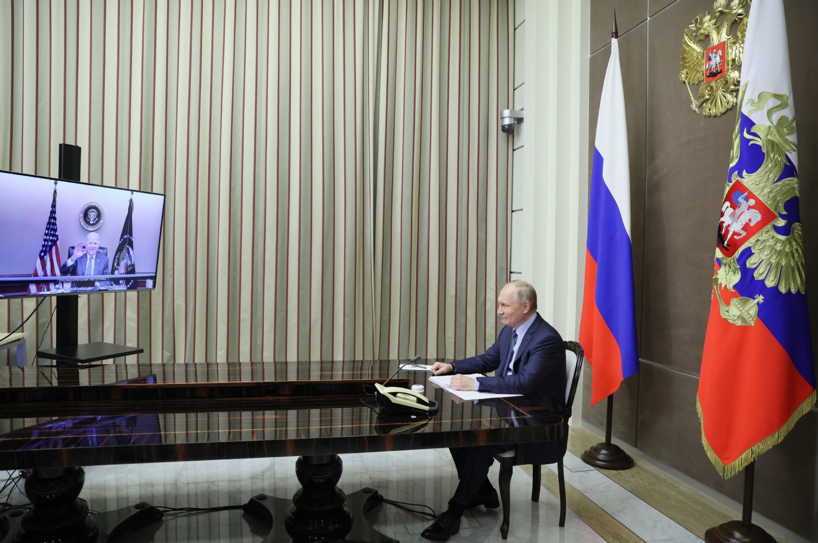 Según el vocero de Putin, la reunión no tiene hora exacta para terminar