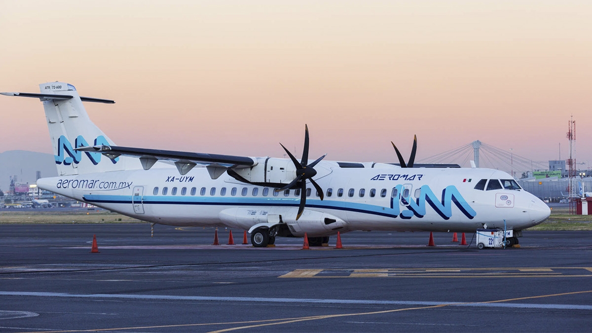 Actualmente Aeromar tiene vuelos de Cancún a Flores (Guatemala) y La Habana (Cuba)