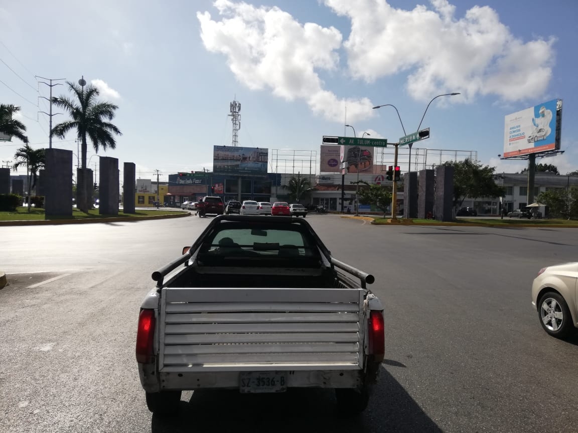 La fila de coches fue mínima esta mañana La fila de coches fue mínima esta mañana
