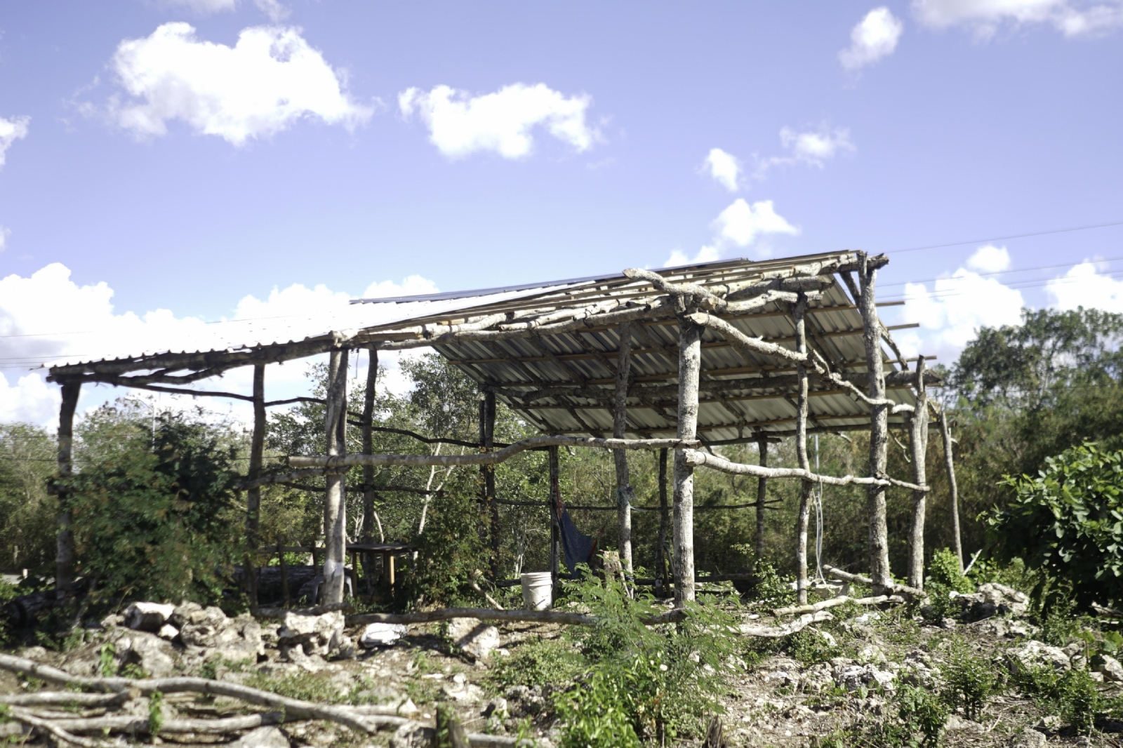 Cuando se hizo la inspección ya estaba desmontado el terreno, según expresó un empleado