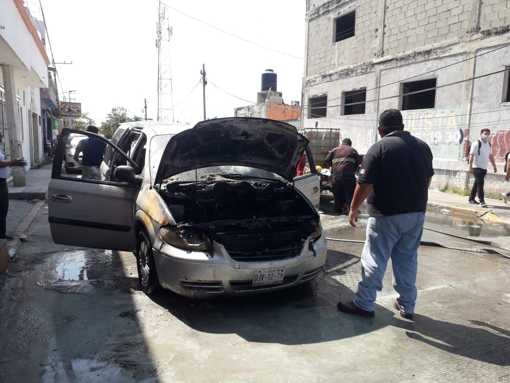 La camioneta fue declarada pérdida total