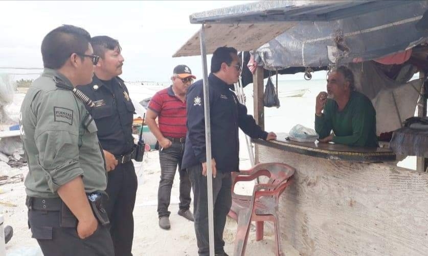 Hace unos 15 días, la Policía Costera realizó una persecución en Yucalpetén