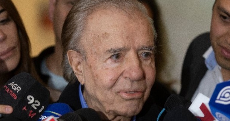Carlos Menem, ex presidente de Argentina