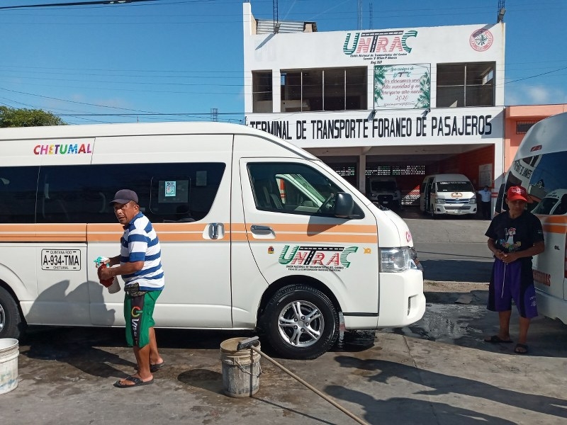 Por el momento, se están respetando las tarifas, que van de 80 a 100 pesos para rutas foráneas Por el momento, se están respetando las tarifas, que van de 80 a 100 pesos para rutas foráneas
