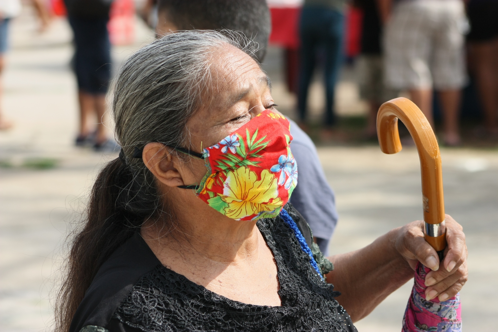 Algunos abuelitos no se registraron para el proceso de vacunación