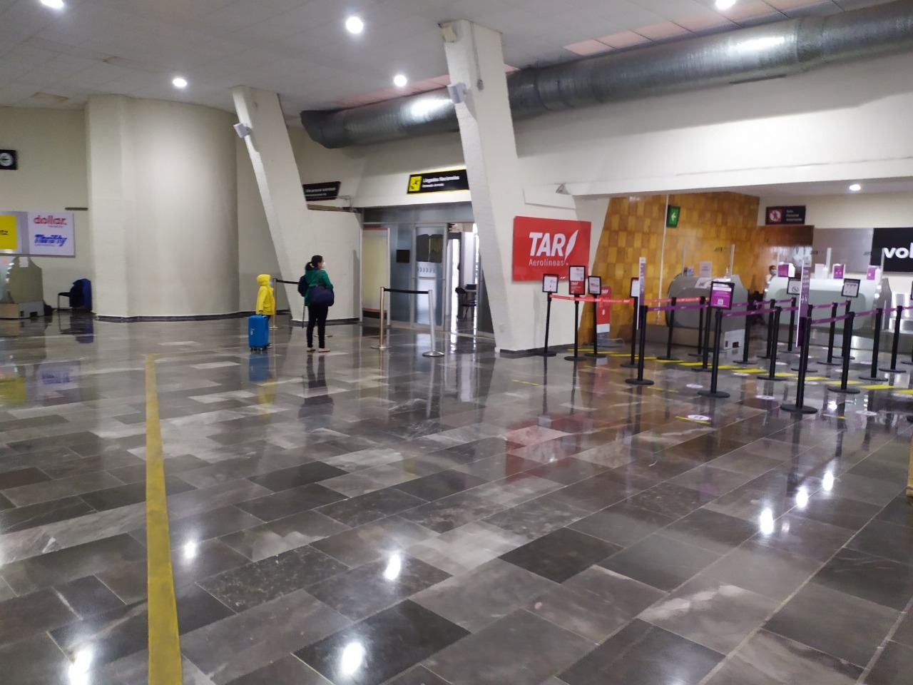 El aeropuerto de Ciudad del Carmen siguió operando con normalidad