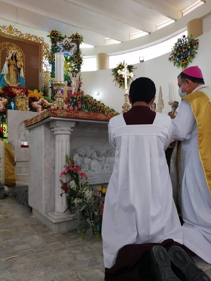 Los festejos responden al pasaje bíblico de la presentación del niño Jesús en el Templo de Jerusalén