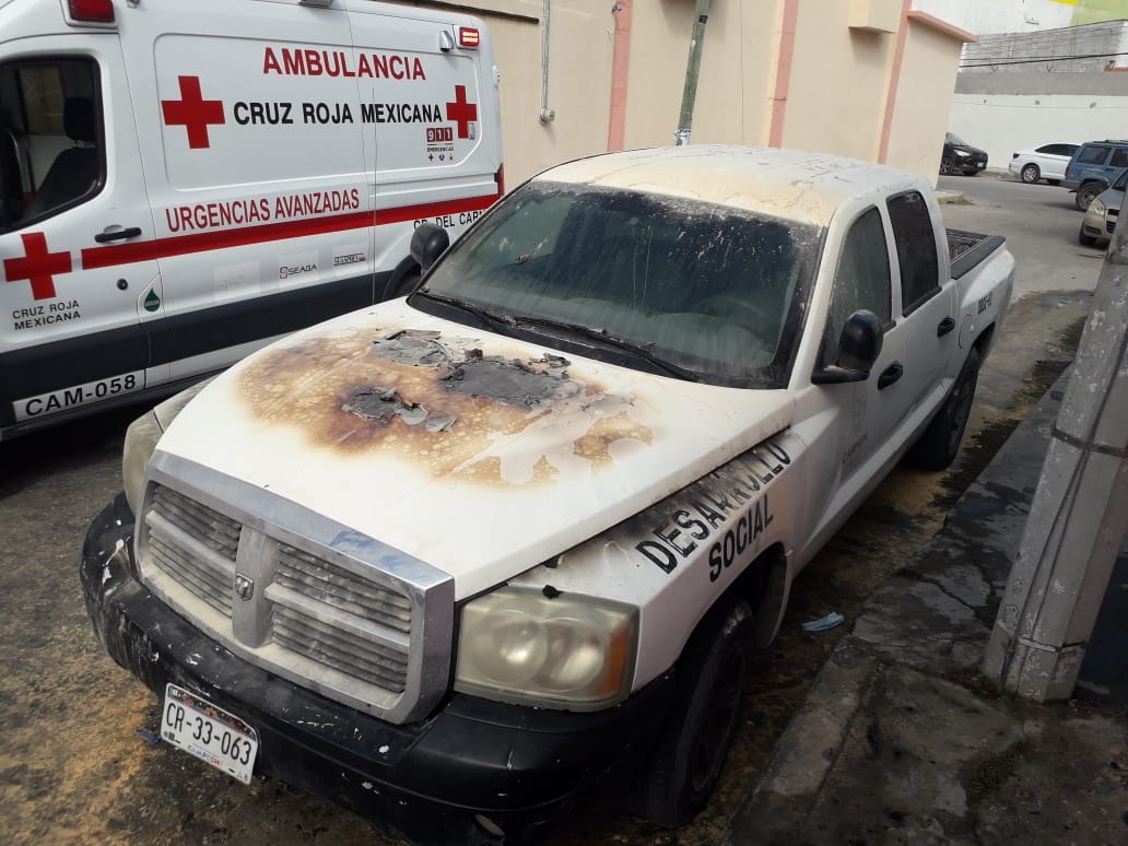 El auto pertenece a autoridades del Ayuntamiento