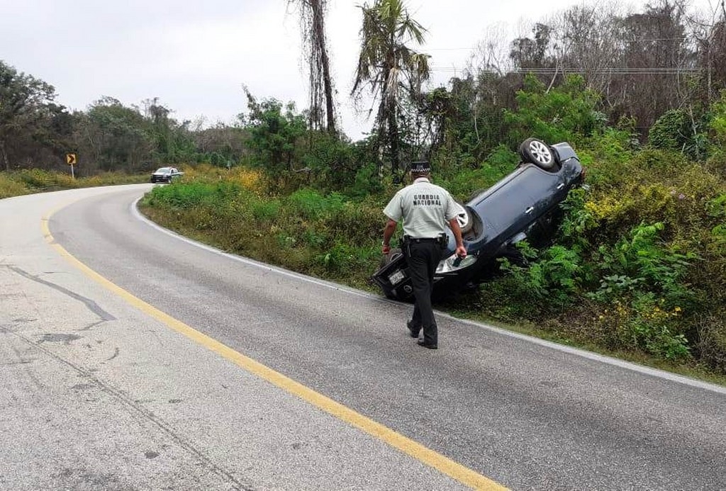 Diversos accidentes han ocurrido en la curva 'Las Enfermeras'