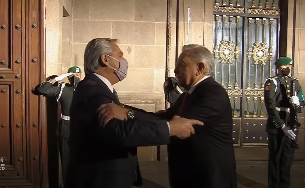 Como se recordará Fernández llegó el día de ayer a México para cumplir con una agenda de trabajo de tres días